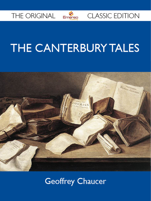 Title details for The Canterbury Tales - The Original Classic Edition by Geoffrey Chaucer - Available
